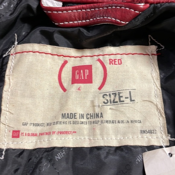 NWT men’s burgundy heavy leather jacket. Very well designed with brass zippers - Picture 8 of 16